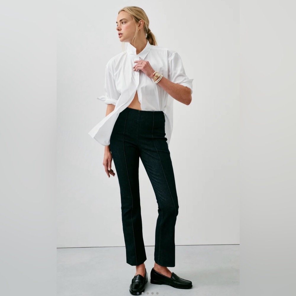 SPANX SPANXshape Original EveryWear Zero Waistband Micro Flare Jeans, XS Tall